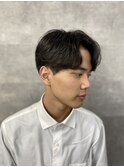20代30代40代◎似合わせカット毛流れ黒髪フェザーパーマ