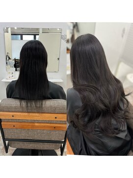 ハイエクステンション 京都駅前店(Hi-Extension) 羽エクステ/ナチュラルブラック▼miho113