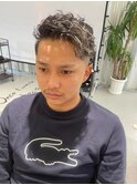 波巻きツイストスパイラルパーマ/フェザーパーマ/眉毛/メンズ
