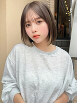 レイリー 原宿 表参道(Rayreee)&nbsp;小顔カット/内巻きボブ インナーカラー/ボブ/原宿/表参道