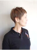 30代40代50代おすすめ　ハイトーン×ベリーショート