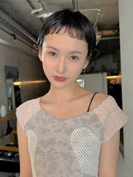 ソイリウム 下北沢(soi rium) ショートバング_ショートヘア_ベビーバング