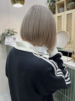 イギー(igggy)&nbsp;ミルクティーベージュ× 髪質改善カラー♪