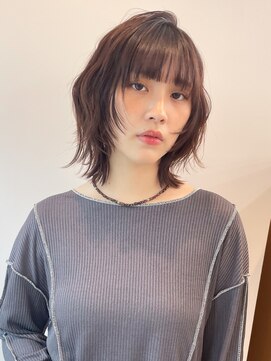 ロンド ブランシュ 錦糸町北口(Lond blanche) オリーブグレー/韓国レイヤーカット/マロンベージュ/ボブ/小顔