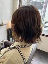 サロンドハル(salon de HAL) ウェーブ×ボブ