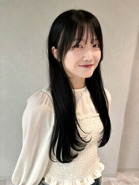 リアン バイ キートス(Lien by kiitos) 顔周り似合わせ×ロングレイヤー