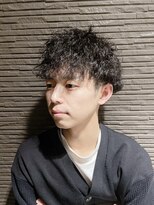 浪漫館 アールズコート(R's Court)&nbsp;細かめ波巻きパーマ @木原 2.10