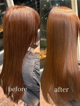 エノア 東京(ENORE) 縮毛矯正/ナチュラル/ストレート/モテ髪/艶髪/髪質改善