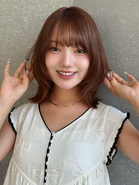 ロンド フィーユ(Lond fille) ナチュラルミディアム韓国ヘア♪