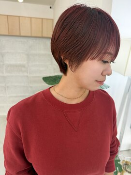 ザワン(the one .) 【the one.】マッシュショートとチェリーピンク -TANAKA-