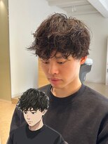 オム グランド(HOMME GRAND)&nbsp;【藤田翔吾】シャドウパーマ