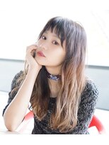 美容室 ロージー(Rosy) ナチュラルウェーブ×透け感