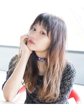 美容室 ロージー(Rosy) ナチュラルウェーブ×透け感