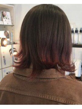 レイビューティー 浜町中央橋店(RAY+beauty) インスタ映え 美香 外はねグラデーションカラー