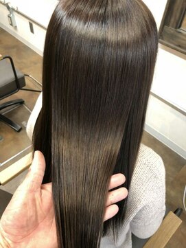 コレット ヘアー 大通(Colette hair) 縮毛矯正×ラベージュ