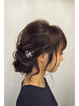 ヘアドゥ デ コントラクテ 宮の沢店(hair do Decontracte) ゆるっとアップ