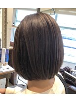 サロン ド ソーホー 蕨(Salon de SOHO) 【THROWカラー×TOKIO グレージュヘア】ナチュラルボブ