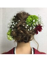 フロリックヘア(frolic hair)&nbsp;成人式ヘアアレンジ☆