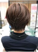 大人可愛いハンサムショート