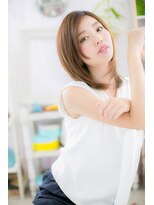 ミック 日暮里店(miq) カラーで魅せる★サラツヤミディb