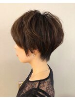 美容室 かんしゃ&nbsp;かんしゃ【Mariko】美人ショート×キレイめ×カジュアルショート