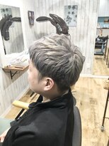 ココアクア(CoCo AquA)&nbsp;メンズショート♪プラチナホワイト