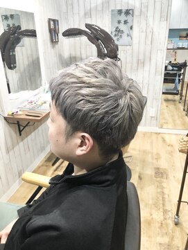 ココアクア(CoCo AquA) メンズショート♪プラチナホワイト