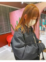 ローレンプラス 名古屋名駅店(LOREN+) 【LOREN+】ジューシーオレンジヘア