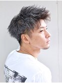 スウェイジェットモヒカン　刈り上げ　アップバング