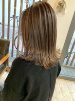 キャメル(Camel) 中明度バレイヤージュカラー