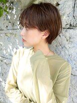 テテコケット(tete coquette)&nbsp;【真通知弘】小顔ショート×モカベージュで透明感ショート