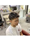 アップバングハイライト