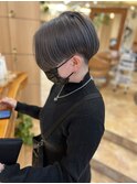 【morio池袋】綺麗でかっこいい黒髪ショート♪