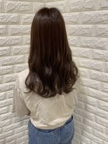 リー 甲子園(Lee)&nbsp;ピンクブラウン×切りっぱなし