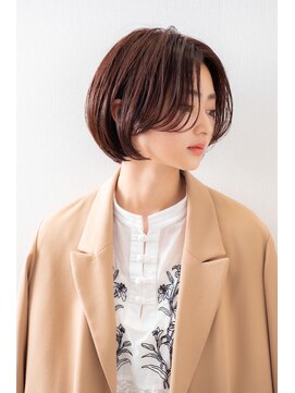 マッシュアンドマッシュアヴェダ ららぽーと福岡店(mash&mash AVEDA) 20代30代40代ハンサムショートボブ福岡博多