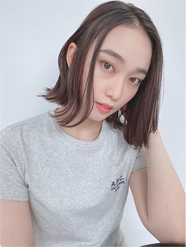 ルービック 難波(Rubik's) ナチュラルボブ×黒髪ボブ大人可愛い20代30代40代