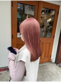 美髪ピンクブラウン☆
