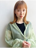 【山田】外ハネ切りっぱなしハイトーンボブディ