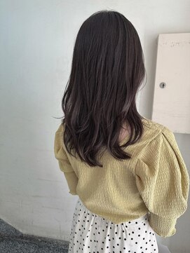 キャンバス バイ ネオリーブ 横浜西口(Canvas by neo.) ミディアムレイヤー 髪質改善グレージュ sk