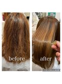 極上！髪質改善酸性ストレート