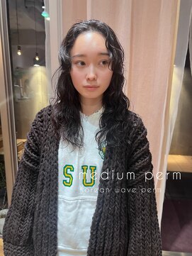 ジェノ(JENO by apish) イメチェン/フルバング/似合わせカット/なみまきパーマ