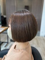アトリエコア(Atelier Coa) ミルクティーベージュカラーくびれヘアグレージュカラー韓国