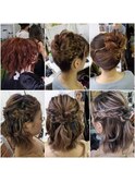 結婚式お呼ばれヘアー