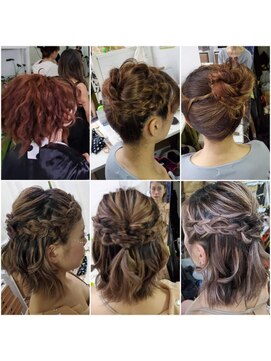ヘアースペース 練馬店(hair space COCO) 結婚式お呼ばれヘアー