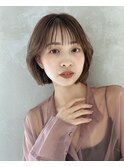 愛されショートボブ 似合わせカット顔周り顔まわり髪質改善