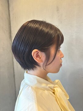 ラヴィズム 長岡店(LUVISM) ショートカット丸みショート耳掛けひし形小新潟長岡宮関