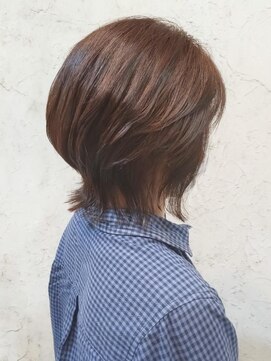 フロール(Flor) Flor戸塚*大人女子+ウルフショート＋ブラウン*