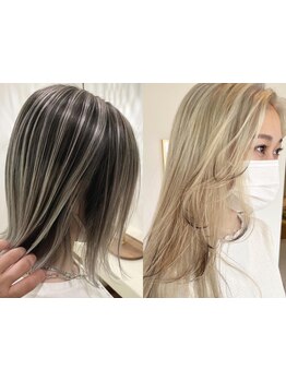 バレイヤージュカラー・ハイトーンでワンランク上のオシャレをー＊あなたにベストなカラーを見つけます♪