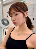 レイヤー/ネビージュ/韓国ヘア/イメチェン/縮毛矯正/中野/