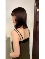チクロヘアー(Ticro hair)&nbsp;@AOI_カシスカラー